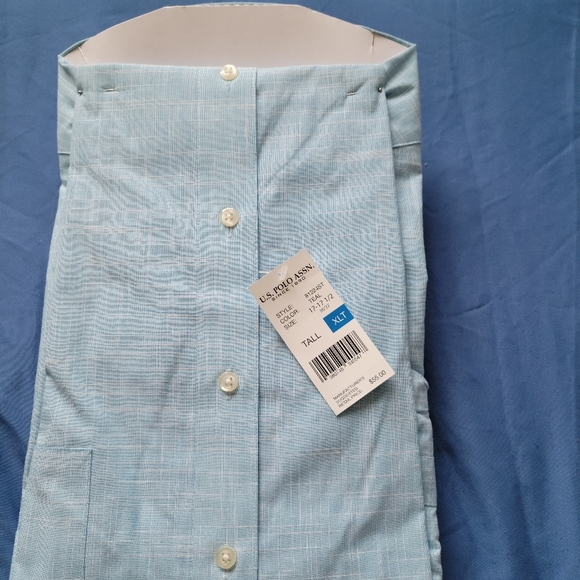 U.S Polo Assn Dress Shirt XL Tall - Picture 2 of 3